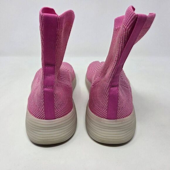 ILYSM SUN BURST TABI SOCK SHOES WOMEN'S 13.5 MEN'S 12 GLITTERY METALLIC PINK - Picture 4 of 9